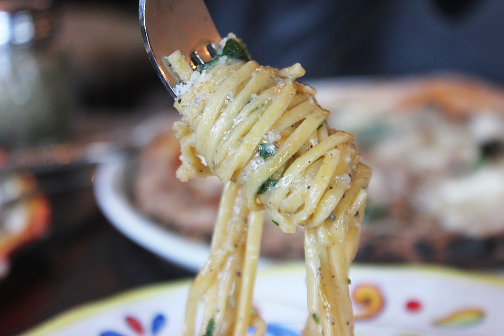 olio e piu Spaghetti alla Carbonara