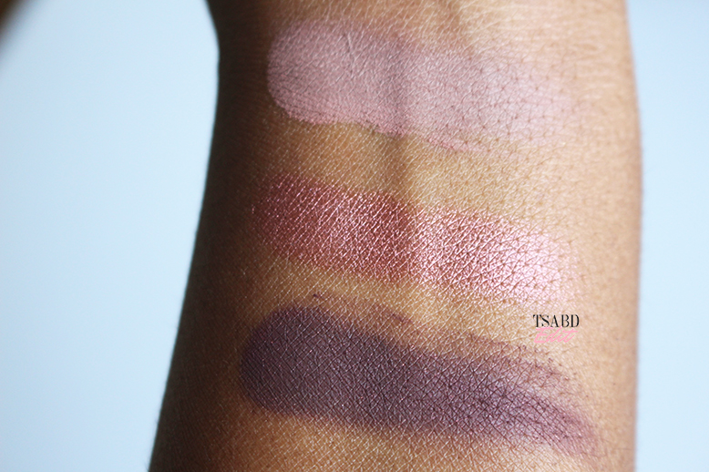 mac burgundy times nine swatches dark skin 3
